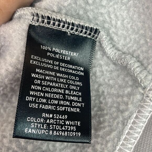 Swiss Tech Women’s Full Zip Jacket Hooded Arctic White Gray Size Medium - Picture 8 of 11